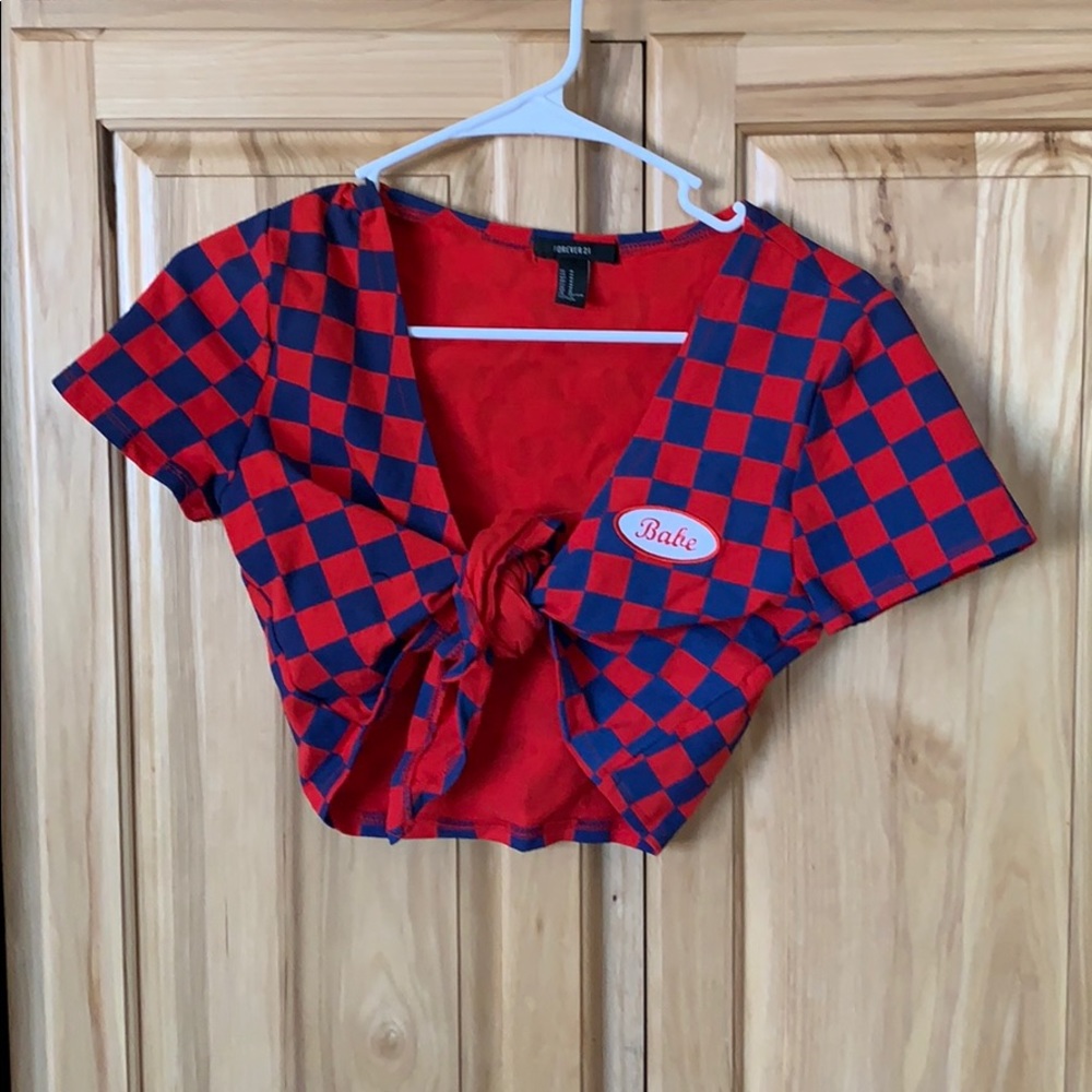 Cute never worn biker top!